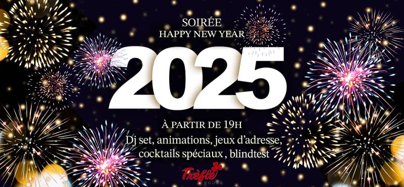 évènement nouvel an 2025 au Trèfle Rouge à Montpellier