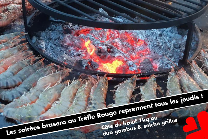 Les soirées brasero au Trèfle Rouge reprennent tous les jeudis ! 