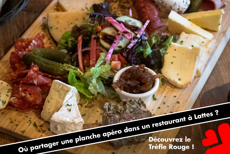 Où partager une planche apéro dans un restaurant à Lattes ?
